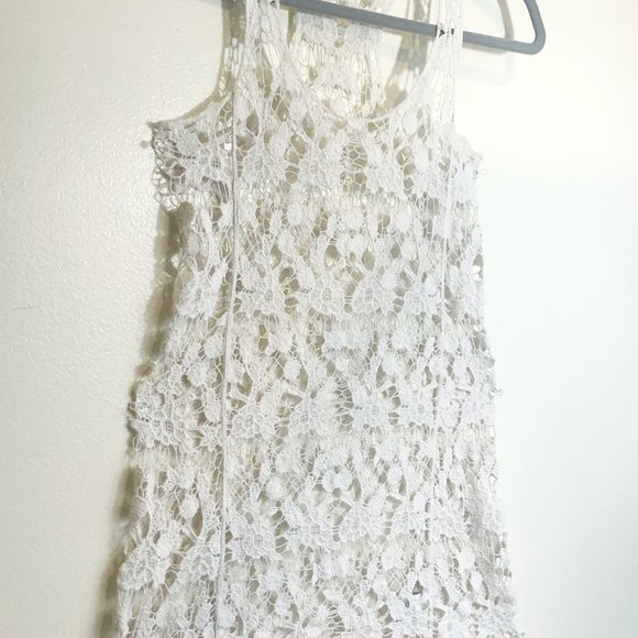 Lauren Conrad Lace Tank Top size M GUC - Picture 4 of 4